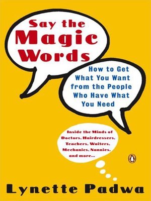 cover image of Say the Magic Words